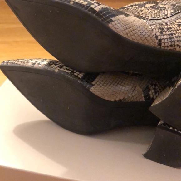Marc Fisher snake booties - Picture 4 of 4